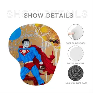 Winnieman - Superman Gold Honey Mouse Pad (Wrist Rest)