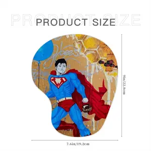 Winnieman - Superman Gold Honey Mouse Pad (Wrist Rest)