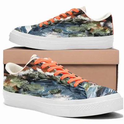 Men Back To The Ocean Low Top Canvas Shoes