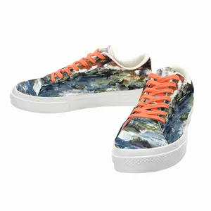 Men Back To The Ocean Low Top Canvas Shoes