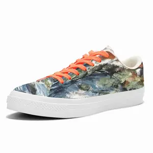 Men Back To The Ocean Low Top Canvas Shoes