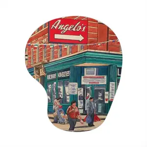 Angelos Italian Restaurant Little Italy New York City Mouse Pad (Wrist Rest)