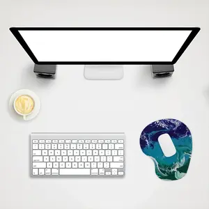 Stormy Sea Mouse Pad (Wrist Rest)