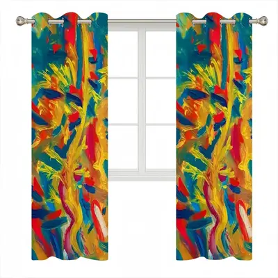 Burning Flame Curtains (Multi-Size)