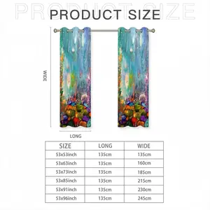 Underwater Universe Curtains (Multi-Size)