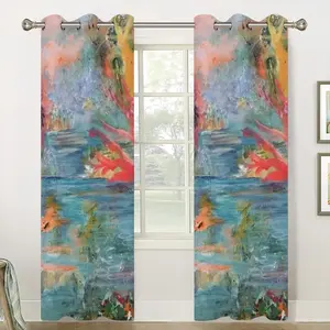 Alligator In Plastic River Curtains (Multi-Size)