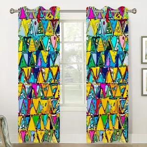 I Built Pyramids Curtains (Multi-Size)