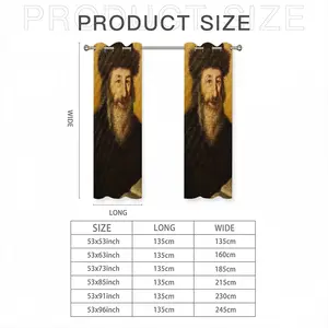 Rabbi Moses Sofer Curtains (Multi-Size)