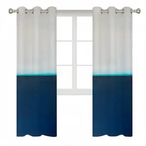 Charcoal White Teal Series 3 Curtains (Multi-Size)