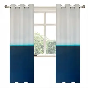 Charcoal White Teal Series 3 Curtains (Multi-Size)