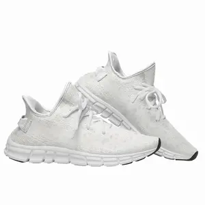 Men Bloomers White Woven Training Shoes