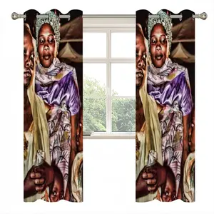 The Nubian Bride 6 Curtains (Multi-Size)