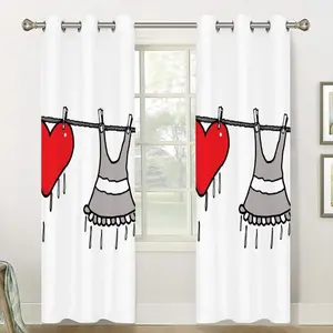 Drying Love Curtains (Multi-Size)