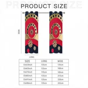 Time Is Precious Curtains (Multi-Size)