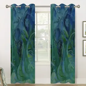 Emerald Code Curtains (Multi-Size)