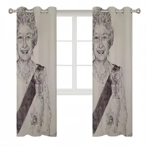 Queen Elizabeth Ii Curtains (Multi-Size)