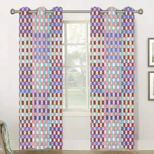 Green-Red-Yellow Curtains (Multi-Size)