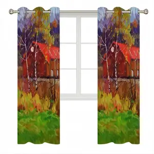 Autumn In The Carpathians Curtains (Multi-Size)