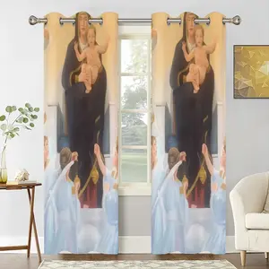 Maria With Angels Curtains (Multi-Size)