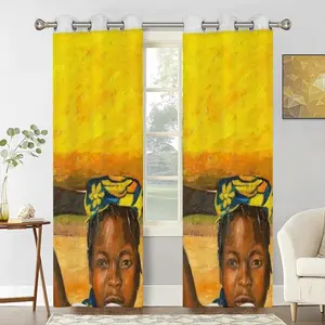 African Girls Curtains (Multi-Size)