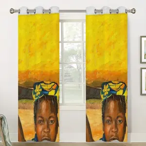 African Girls Curtains (Multi-Size)