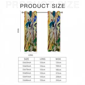 Mythological Garden Curtains (Multi-Size)