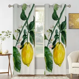 Lemon Branch Curtains (Multi-Size)