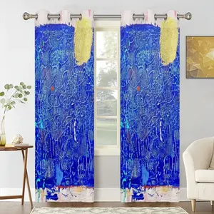 The Sun Of The Night Curtains (Multi-Size)