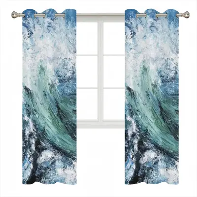 Dancing With Waves Curtains (Multi-Size)