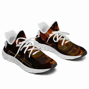 Men A Candle Burned Woven Training Shoes