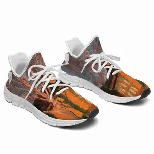 Men Autumn Sunset Woven Training Shoes