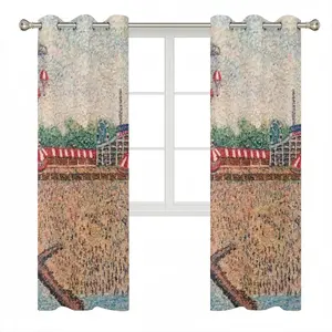 Coney Island In Oil Curtains (Multi-Size)