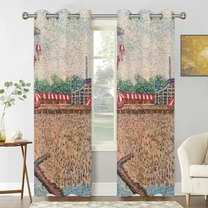 Coney Island In Oil Curtains (Multi-Size)