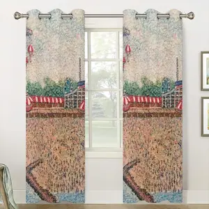 Coney Island In Oil Curtains (Multi-Size)