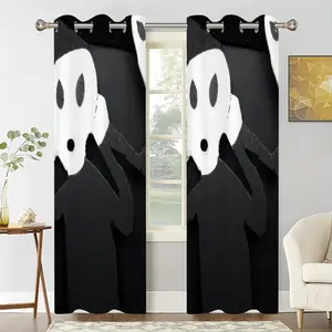 Ghostly Encounter Curtains (Multi-Size)