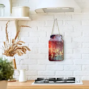 Twist Wall Bottle Decoration (Wooden)