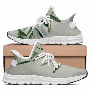 Men Olive Branch Woven Training Shoes