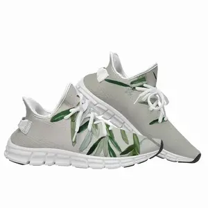 Men Olive Branch Woven Training Shoes