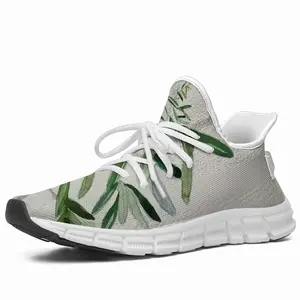 Men Olive Branch Woven Training Shoes