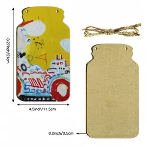 Covfefemobile Wall Bottle Decoration (Wooden)