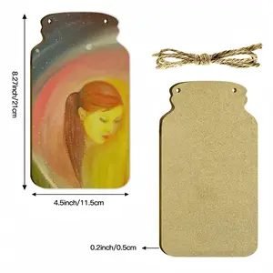 Aura Wall Bottle Decoration (Wooden)