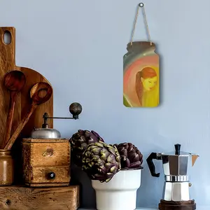 Aura Wall Bottle Decoration (Wooden)