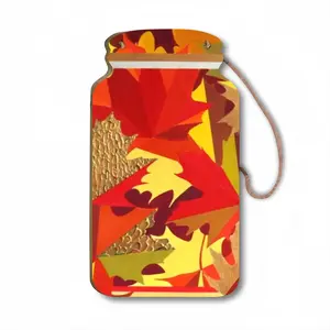 Autumn Wall Bottle Decoration (Wooden)