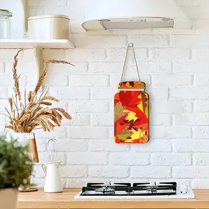 Autumn Wall Bottle Decoration (Wooden)