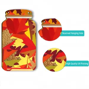 Autumn Wall Bottle Decoration (Wooden)