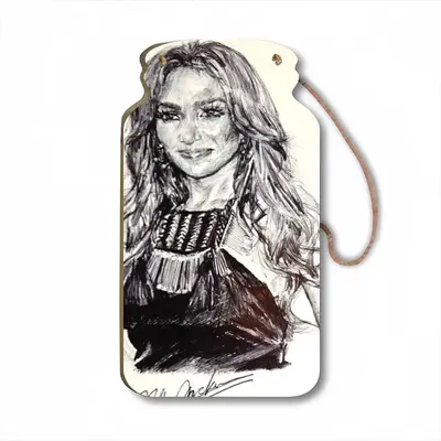 Ms Lopez Wall Bottle Decoration (Wooden)