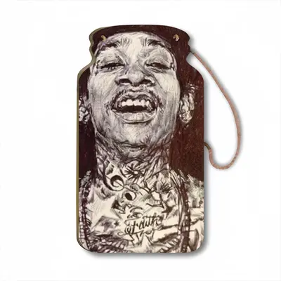 Wiz Khalifa Portrait Wall Bottle Decoration (Wooden)