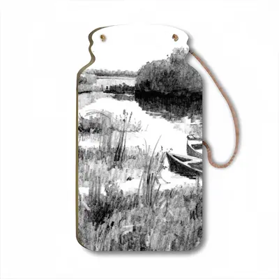 Backwater Wall Bottle Decoration (Wooden)