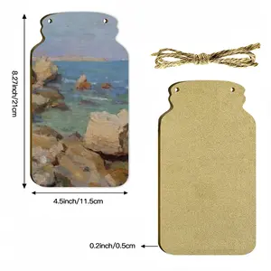 Sea Stones Wall Bottle Decoration (Wooden)