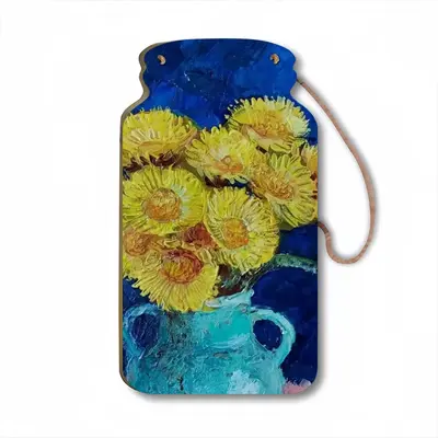 Coltsfoot Wall Bottle Decoration (Wooden)